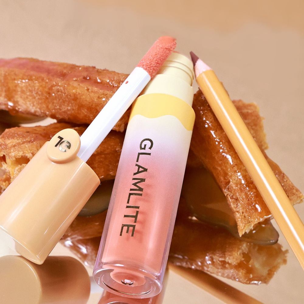 Glamlite - Caramel Churro Lip kit - Bruin